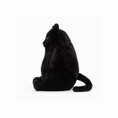 Jellycat Amore Black Cat USA | 90561SCHM